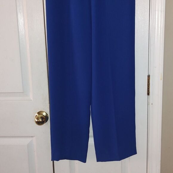 Miss Alliage Collection Royal Blue  business causal dress pants Sz  6 NWOT - Picture 2 of 5